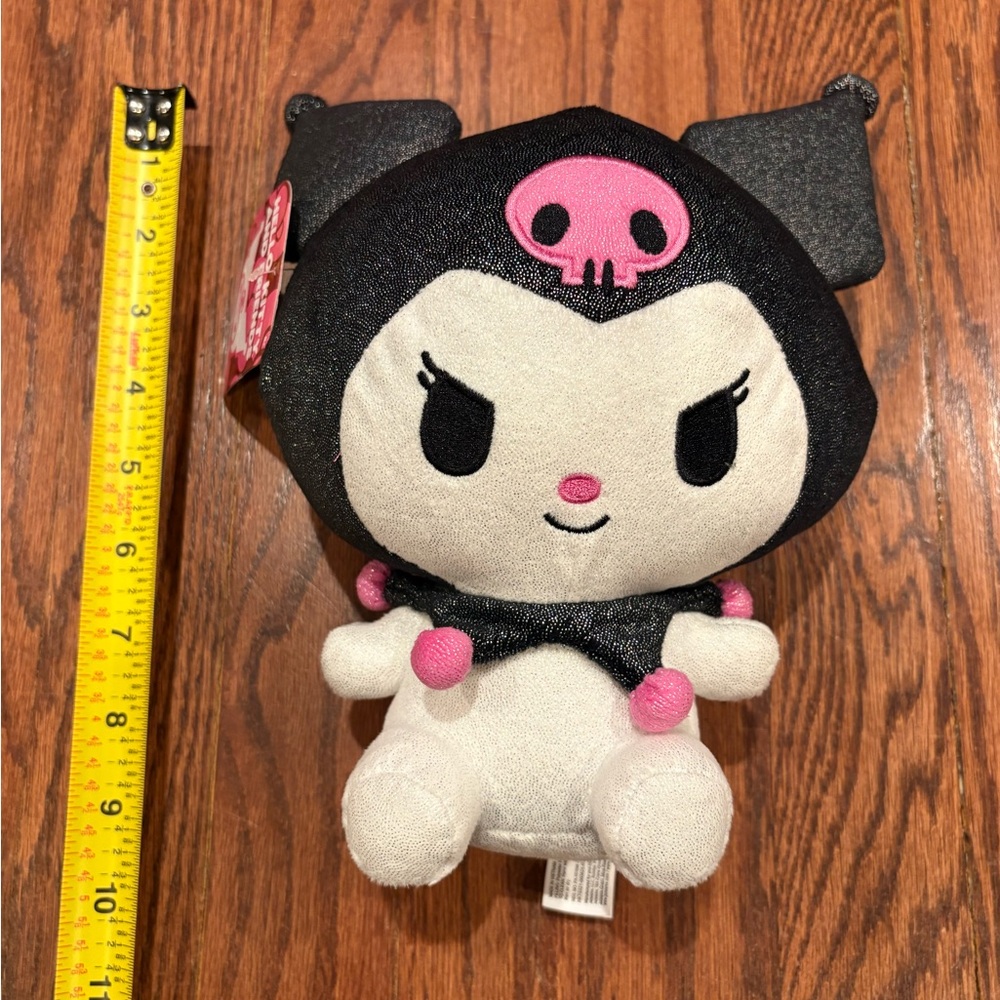 Hello Kitty and Friends Kuromi Stuffed Animal Plush 8"